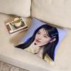 K-Kim Ji-Won Cushion Cover Fabric Soft Furnishing,Pillowcase, Cushion Cover, Sofa Pillow, Home Decoration