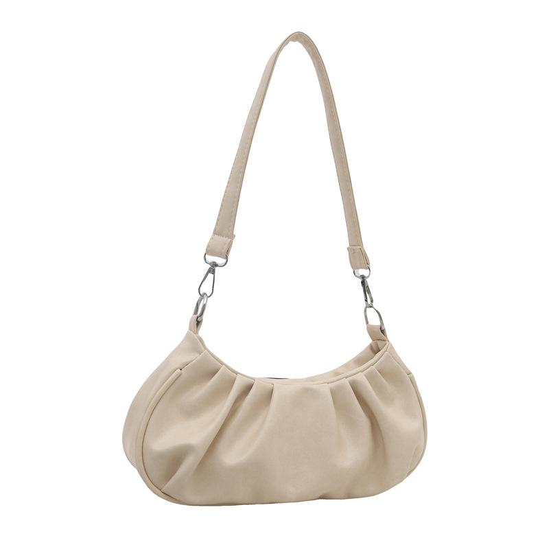 Letní nová všestranná skládaná kabelka cloud capture, ležérní taška do podpaží, taška přes rameno pro ženy