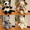 Panda Unicorn Cozy Plush Dinosaur Backpack Toys Children Festival Doll Gift