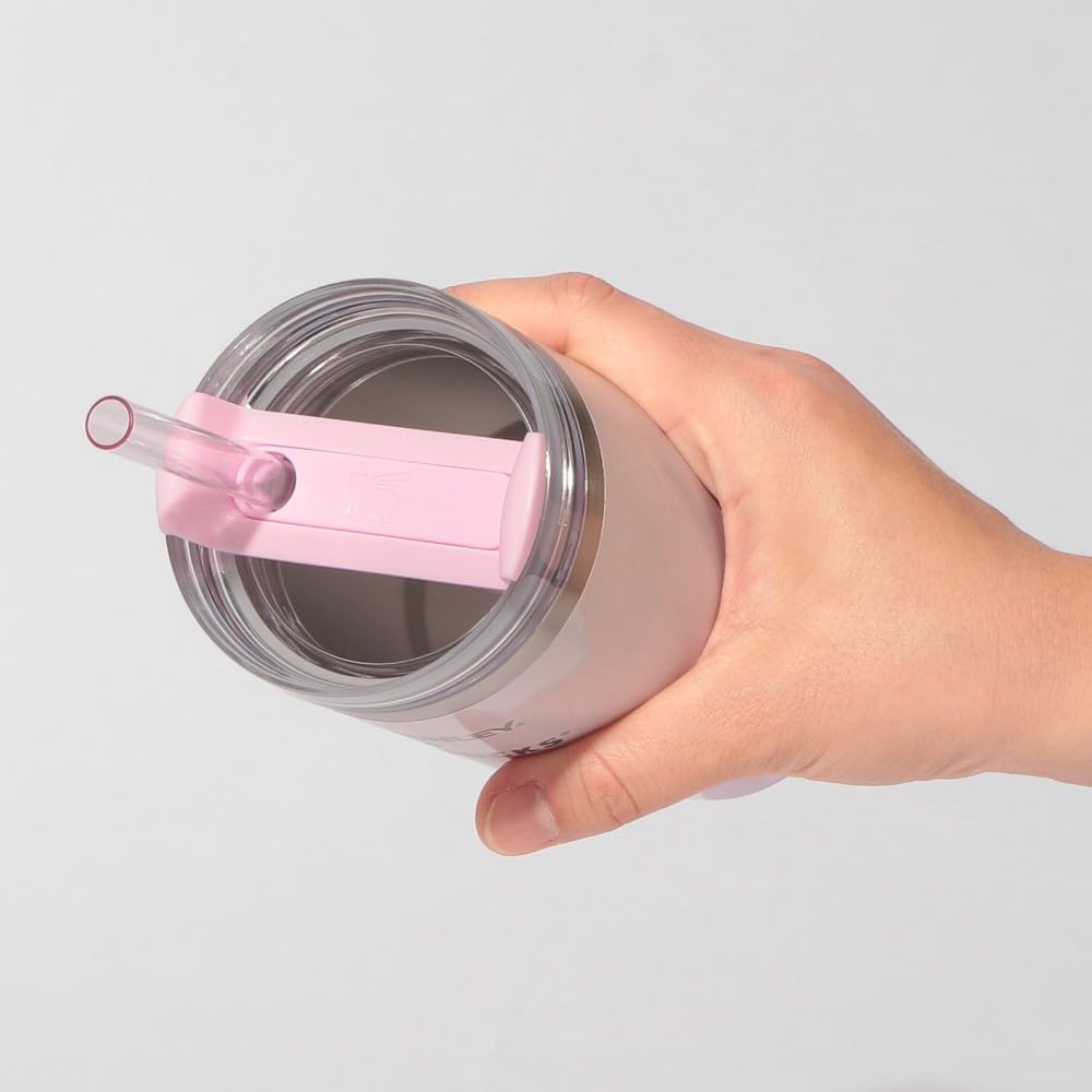 STARBUCKS SAKURA 2026 3-Way Stainless Steel Tumbler STANLEY Shiny Pink Gradient 414ml Sakura Stanley 3-Way Pink Gradient