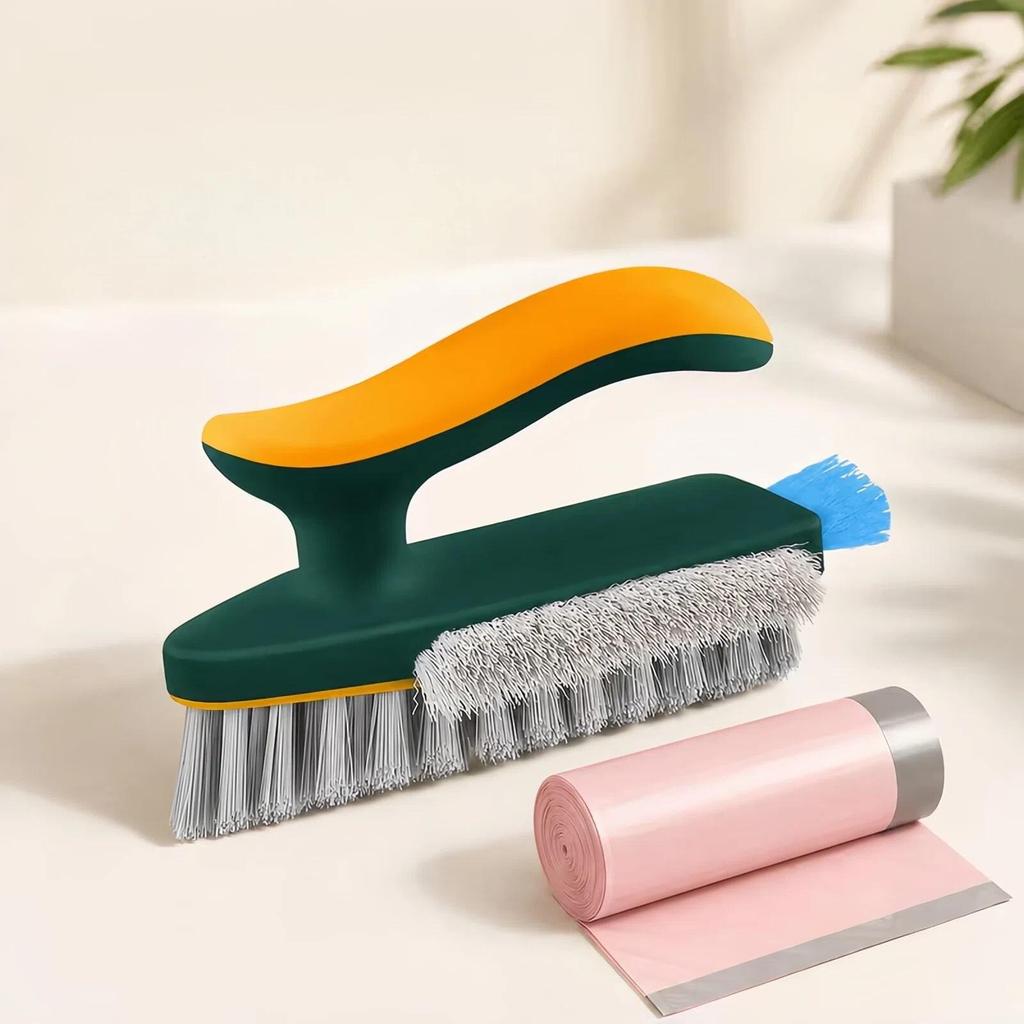 3-in-1 Cleaning Brush, Multi-Functional Gap Brush, Bathroom Brush, Corner Brush, Handheld Floor Brush, Tile Gap Brush, Suitable for Home Gap Cleaning