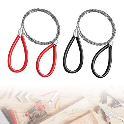 4 pezzi sega per cavi in acciaio inossidabile sega per fili metallici strumento per il taglio di tubi in PVC per sopravvivenza in legno campeggio escursionismo caccia