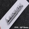for BMW 318i X3 X7 VISION Future Luxury line sport line side fender label body sticker luxury limited edition modified car logo PS9