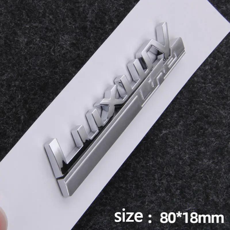 for BMW 318i X3 X7 VISION Future Luxury line sport line side fender label body sticker luxury limited edition modified car logo PS9