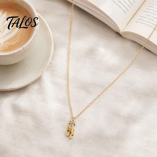 Lightweight Charm Necklace Ballet Shoes Necklace, Elegant Ballerina Pendant Dainty Comfortable Everyday Dancer Stylish Jewelry for Women Girls