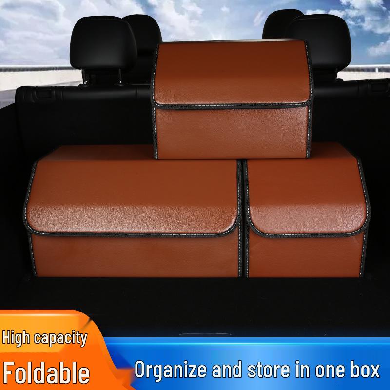 Foldable Multi-functional Car Trunk Organizer and Luggage Storage Box 40*40*30cm Medium