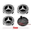 C200 E200 For Mercedes Benz Auto 75mm Wheel Center Hub Cap Badge Decoration Accessories for Mercedes Benz Maybach W204 W205 W211