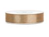 Party Deco Satin Ribbon Light Gold 12mm 25m for Gifts