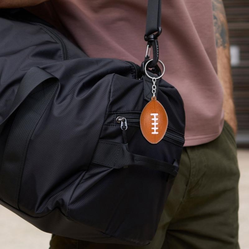 Small Foam Balls Keychain Pendant Backpack Hangings Decoration Handbag Car Keyring Decoration Car Key Holder Bag Pendant