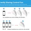 Tuya WiFi Smart Socket 16A/20A with Power Metering, Supports Alice, Remote Control Via Mobile APP, European Standard Plug.