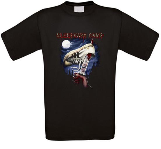 

Sleepaway Camp Bloody Summer Horror Cult Movie T-Shirt All Sizes NEW M