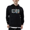 Li Ning Table Tennis Series Fun Print Thick Pullover Sports Hoodie Unisex hoodies Black AWDR747-3