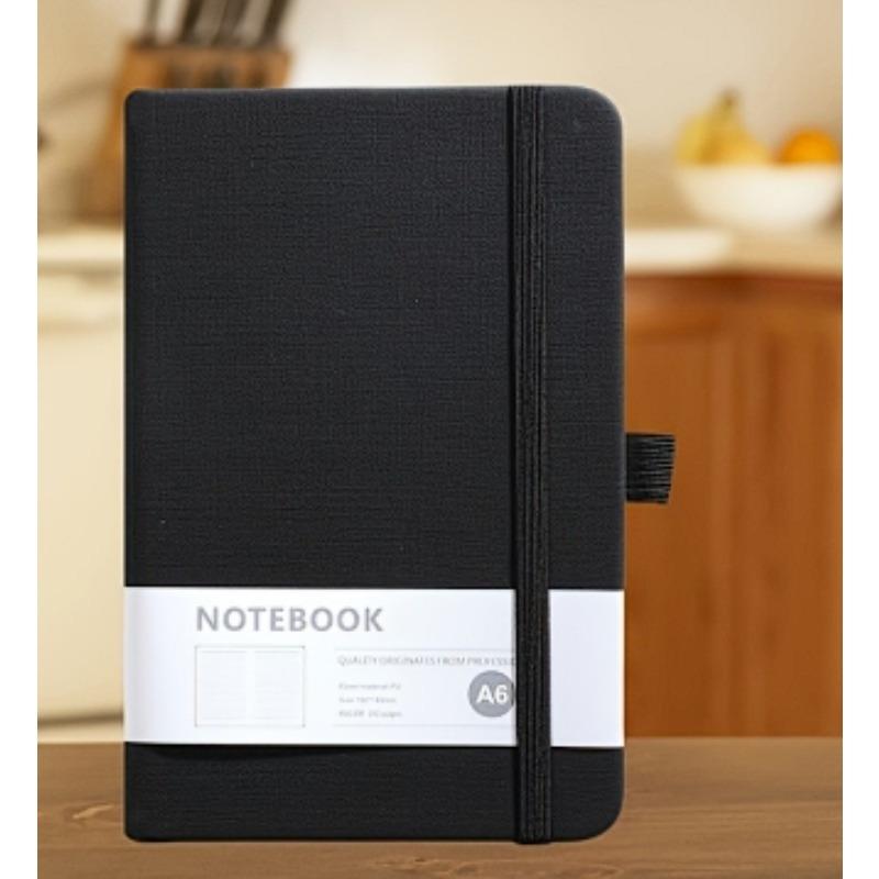 

Advanced A6 Bound Diary | Lined Notebook | Lined | Offices, Students, and Meetings | Great Gift чёрный