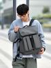 Men's Water-Resistant Casual Backpack - Large Capacity, Double Pocket, Multifunctional, Lightweight Fashion Laptop Bag