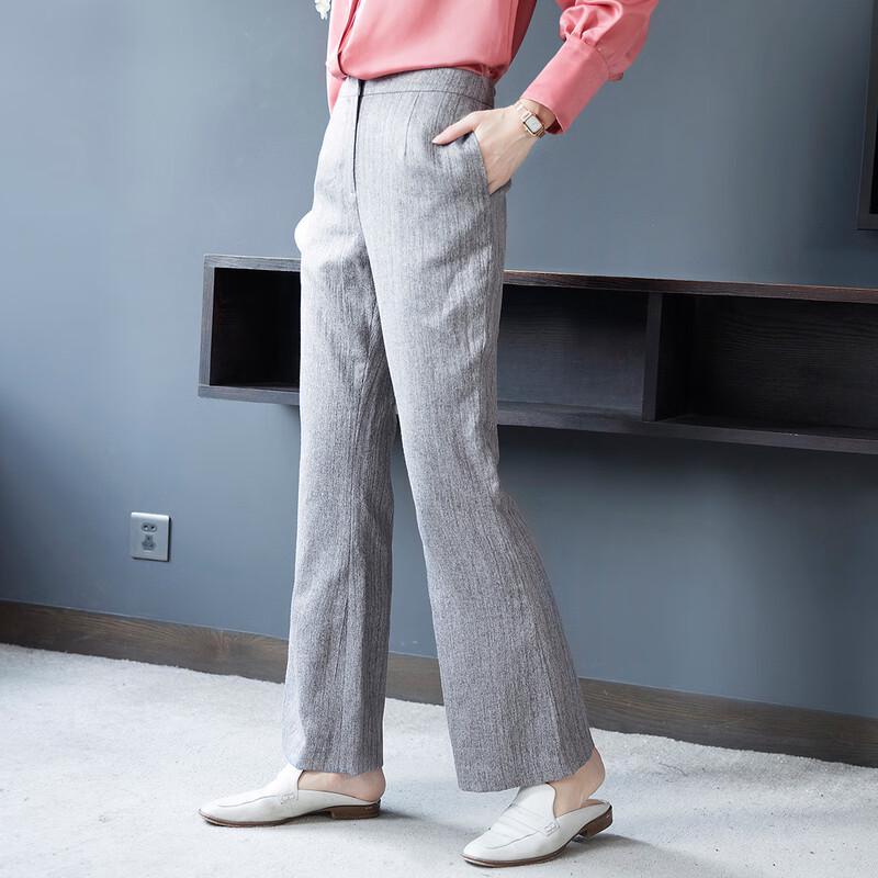 KAVON 2025 Autumn Commuter Draped Flared Trousers XL