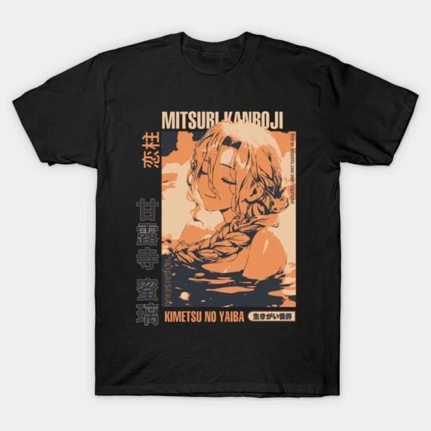 Anime Mitsuri Kanroji Waifu T Shirt Size S 4XL Gift For Friends V8 S