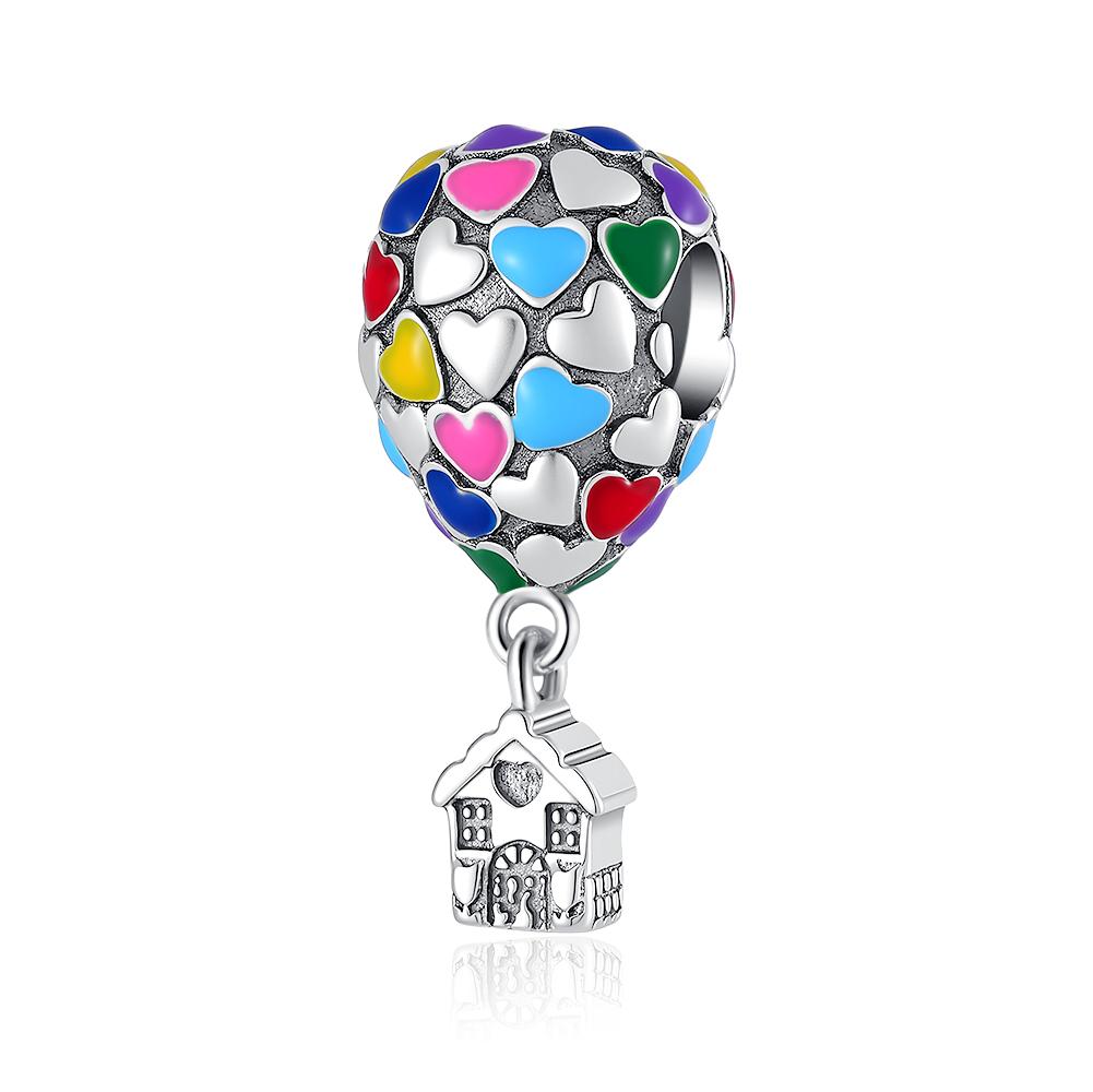 New 925 Silver, Elephant, Camera Beads, Lipstick, High Heels Pendant, Original Bracelet, DIY Accessories, Exquisite Jewelry