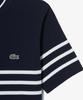 LACOSTE Women'S Striped Short Sleeve Sweater Af415E-56G 166