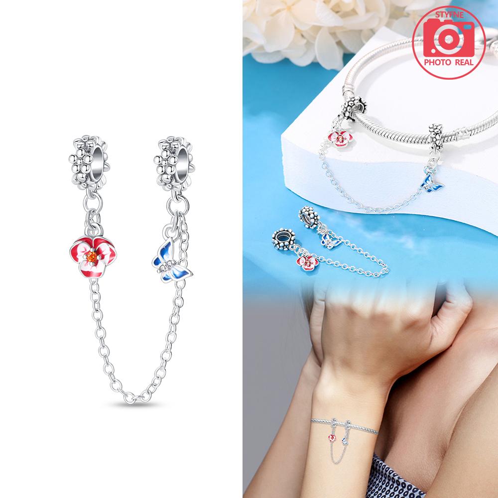 Lucky Shamrock Safety Chain copper Colors Ideal For Charm Bead Charms copper Colors Authentic Bracelets for Jewellery Making