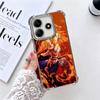 Anime Itadori Yuji JUJUSU Plating Phone Case For Xiaomi Redmi Note 14 15 Pro Plus 13 12 11 11S 11T 10 9S 9 5G Anti-Fall Airabag