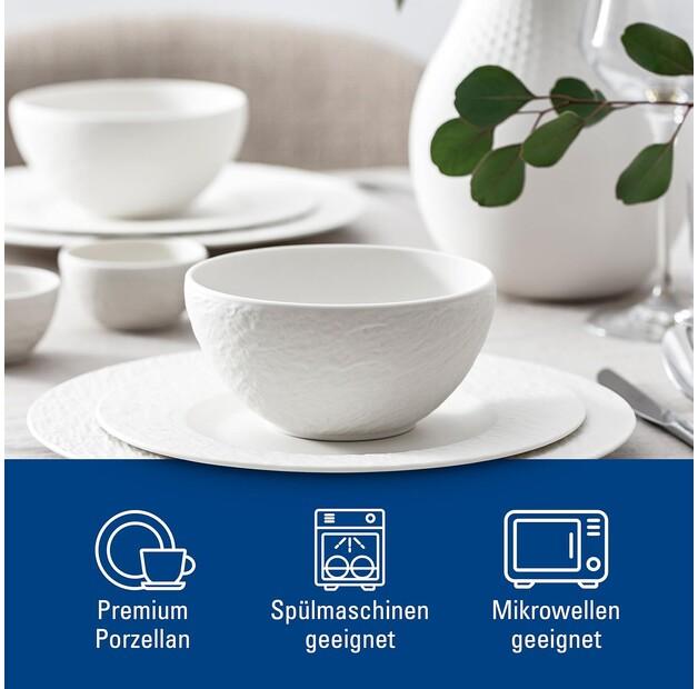 Набор для завтрака Villeroy & Boch Manufacture Rock blanc, 6 предметов (1042409072)