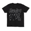 Zespół Rockowy Bon Jovi Bawełniany Graficzny T-shirt z Okładką Albumu Unisex Damskie Koszulki Unisex 2026 Nowa Letnia Wiosenna Moda Hiphopowa Y2k Koszulka