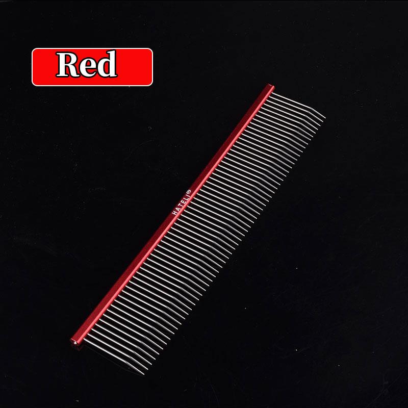 19/22cm Pettine per Toelettatura Animali con Gancio Curvo, Pettine per Rimuovere il Sottopelo e Texture Soffice, Addestratore di Animali Bellezza, Pettine con Denti Curvi