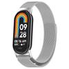 Suitable for Mi-Band 8 Smartwatch Adjustable-Band Strap Stainless Steel Wristband Bracelet Wear-resistance Milanese-Loop