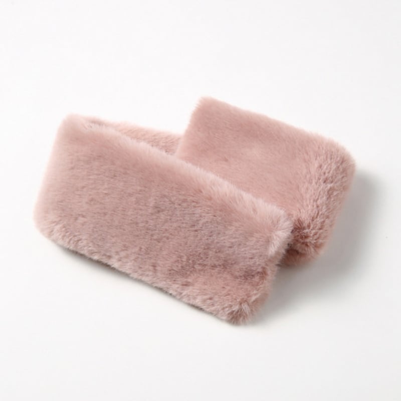 LALA Magnetic Fur Scarf - Pink