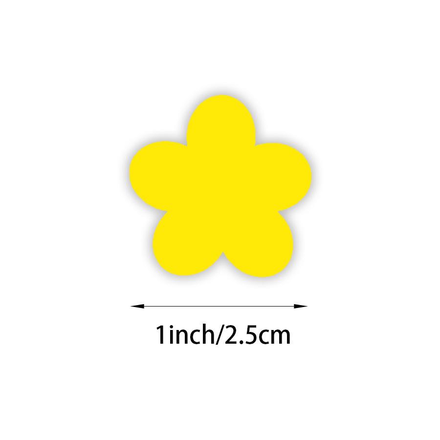 Heart-Shaped Love Stickers - 500 Self-Adhesive Labels per Roll