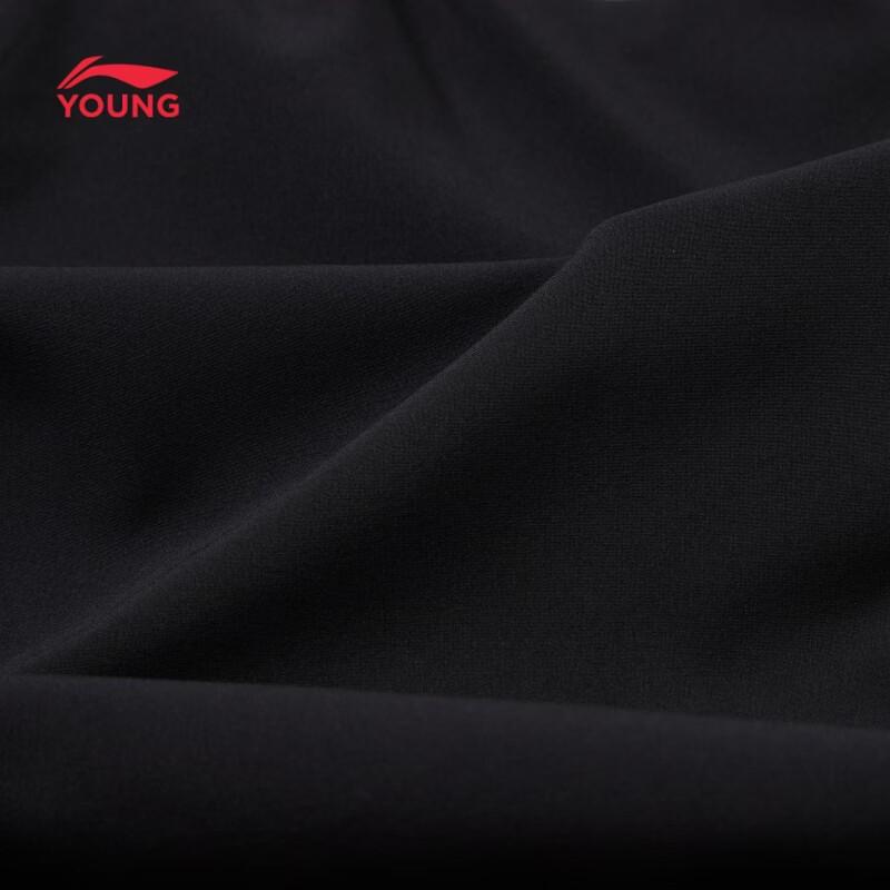 LI-NING Boys' Four-Way Stretch Breathable Sports Shorts