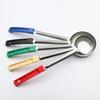 Pack of 2 Multipurpose Sauce and Soup Spoons with Rubber Handle Produced for Easy Handling and Cleaning Applications