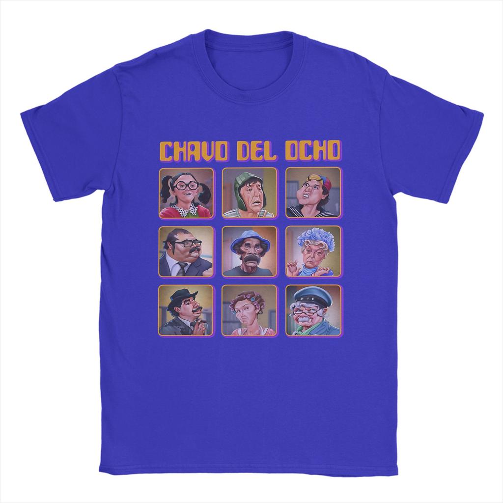 El Chavo Del Ocho TShirts Unisex Novelty 100 Cotton Tee Shirt Crewneck Short Sleeve T Shirt Printed Tops