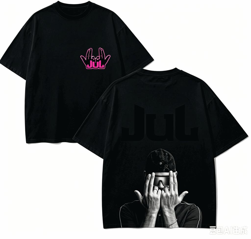 Rapper Jul Gift T-shirt Men Women Harajuku Oversized Unisex Short Sleeve Streetwear high quality Couples hot product Comfortable