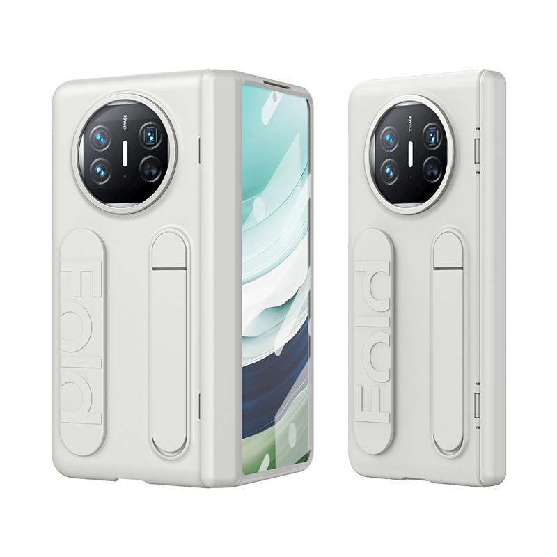 

Оригинальный чехол-подставка с ремешком на запястье для Huawei Mate X5 X3, модный матовый цвет, ультратонкая жесткая ПК-накладка для Huawei Mate X5 For Huawei mateX3 белый