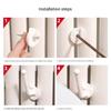 Pack of 20 Sturdy Plastic Radiator Hook Designed for Strong Hold of Clothes Towels with Easy Mounting