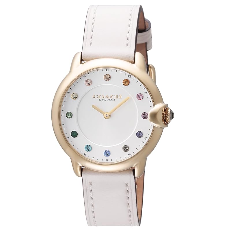 

[coach] watch ARDEN silver dial stainless steel mineral glass quartz Daily life waterproof 36MM Watch 14503989 ladies white [product]