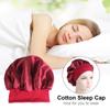 Hair Cover Bonnet Sleep Cap Wide Head Band Sleep Cap Hat for Night Sleeping Women Natural Curly Long Hair Wrap Stay All