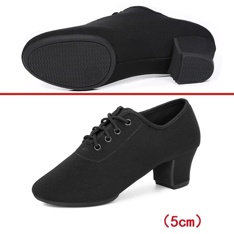 Latin Dance Shoes For Women Soft Square Dance Shoes Teachers Sailor Dance Shoes Adult Canvas Shoes Ballroom Dancing Sneakers