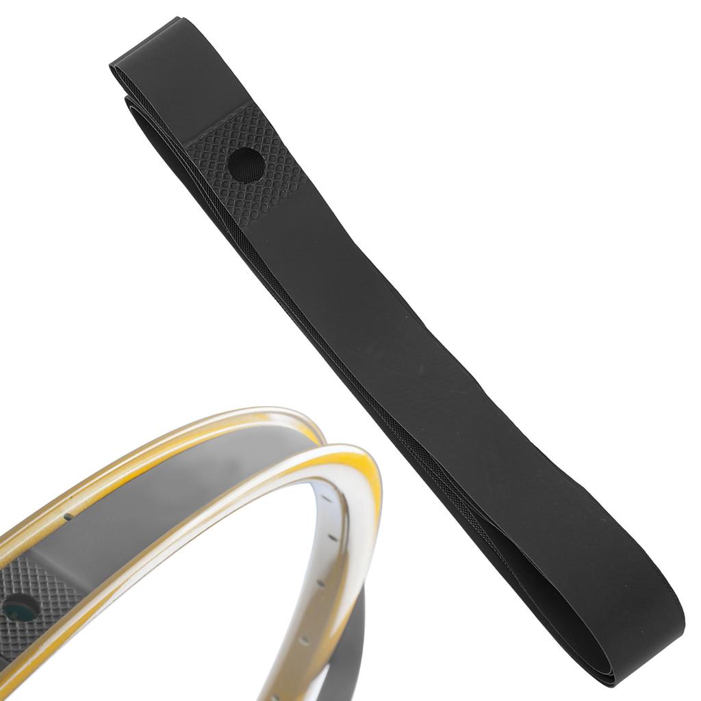 PVC Fahrradschlauch Reifen Mountainbike Schutzpolster Liner Fahrradreifen Felgenband(Rot 20 Zoll)