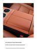 Ideal L8 Original Car Leather Interior Accessories: Central Control Panel, Armrest Box Cover – Same Color Modification.
