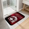 FK Sarajevo Print Flannel Kitchen Mat Christmas Soft Area Rug Non Slip Floor Carpet Home Decoration