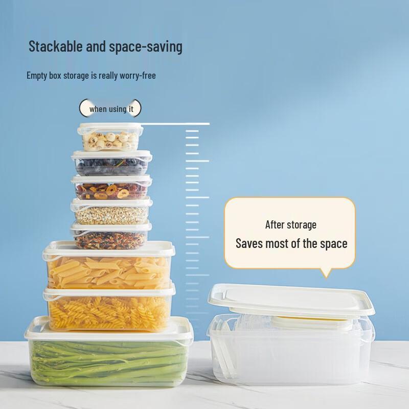 

COOKER KING 8-Piece Microwave-Safe Food Storage Set