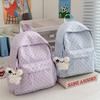 Schoolbag School Bag Junior High School Girls Girl Heart Atmosphere Polka Dots Large Capacity Versatile High Value Female Student Backpack High School