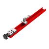 Cutting Machine Base Guide, Adjustable Circular Saw Guide Rail, Aluminum Alloy Double Locking Design Cutting Track for Precise Woodworking