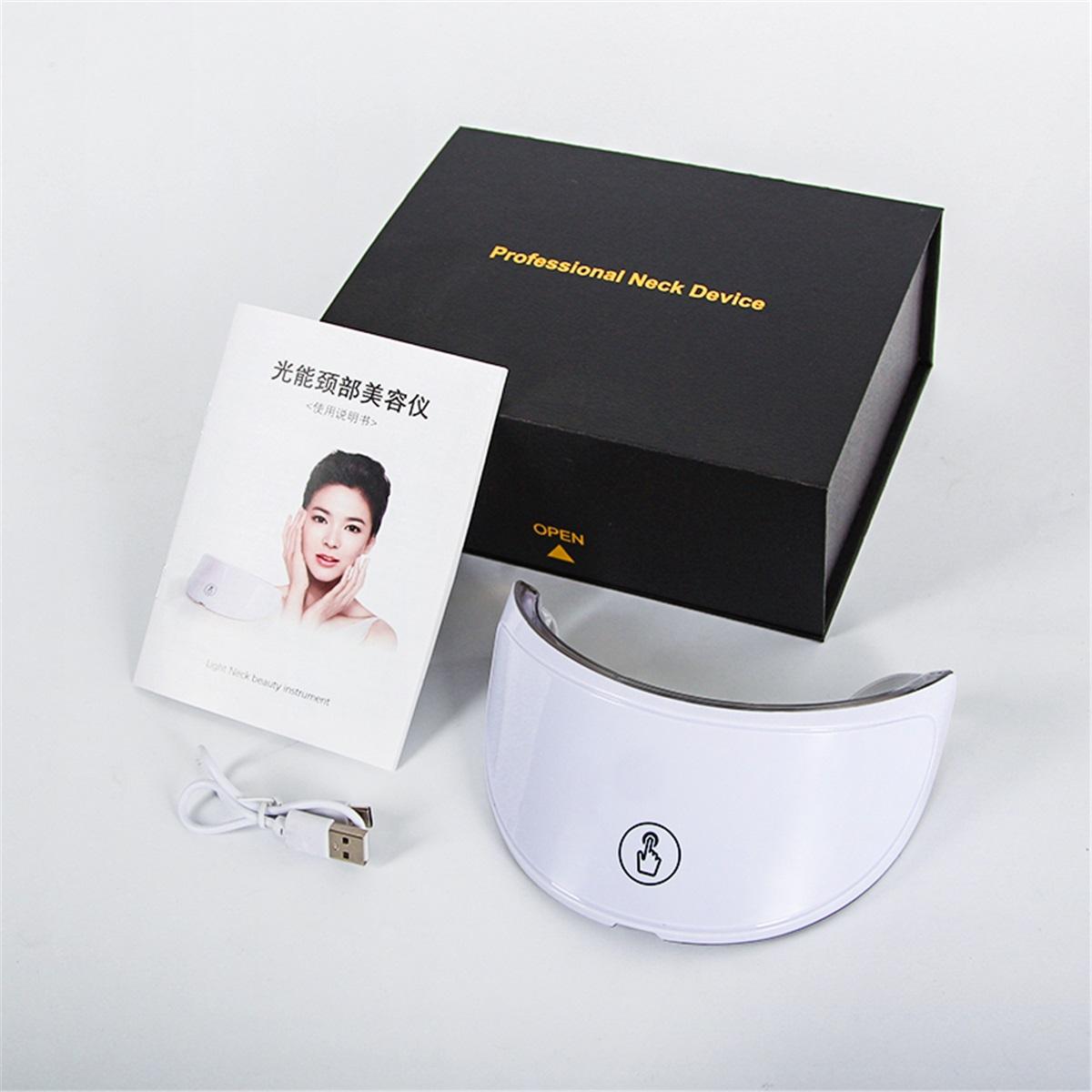 Practical Neck Anti-aging Mask Skin Tightening Lifting Neck Beauty Device Brighten Skin Rejuvenation Improve Neck Muslc Sagging dark blue