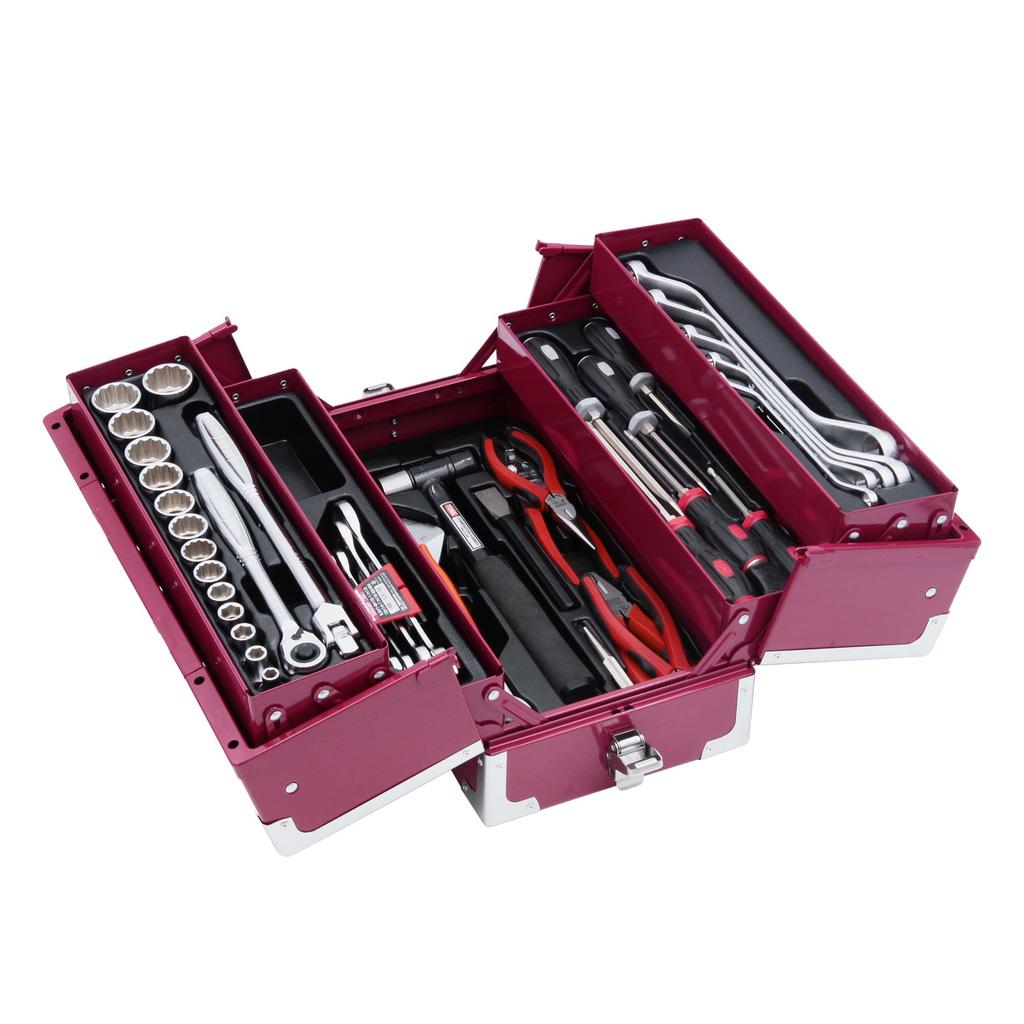 TONE Tool Set TSS4331RB Drive Angle Contents 53 Items (Raspberry) 12.7mm (1/2")