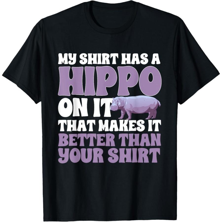 

Hippopotamus Hippo T-Shirt(1) XXXXXL чорний