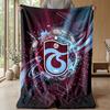 Coperta in Morbido Pile di Flanella Trabzonspor FC Leggera Accogliente Calda Coperta da Lancio per Divano Letto Decorazione per la Casa