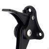 Adjustable Indoor Door Stop 5.5inch Long 10mm Rubber Tip Kickstand Foot Operated